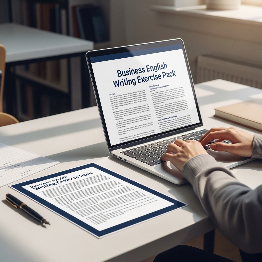 Business English Writing Exercise Pack